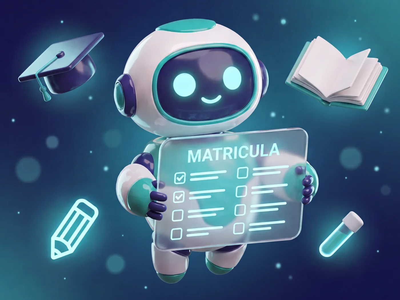 Agente de IA atendiendo matrículas y consultas de una academia